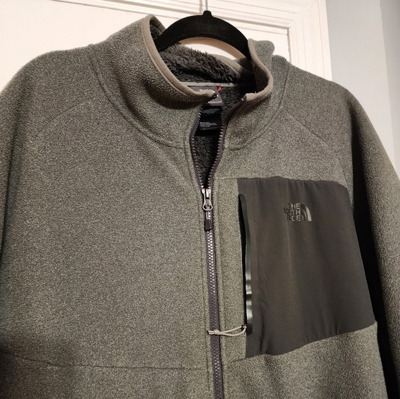 The North Face mens fleece jacket grey size XXL - Picture 2 of 9